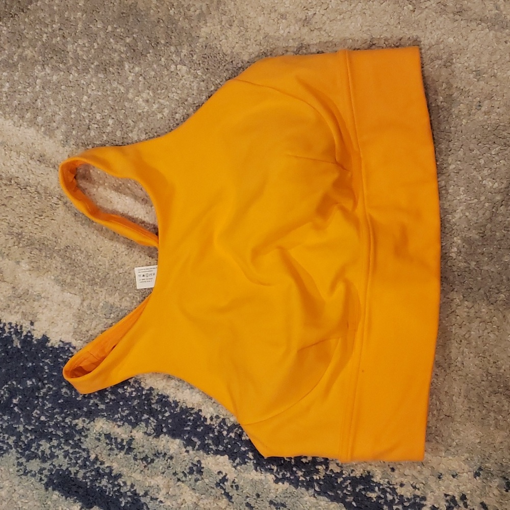 Lululemon Wunder Train Longline Bra Fade *Medium Support, C/D CupOrange Frappe